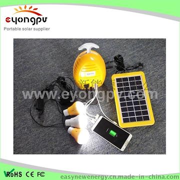 供应3W太阳能发电系统 小型家用照明太阳能灯具 便携式太阳能发电系统